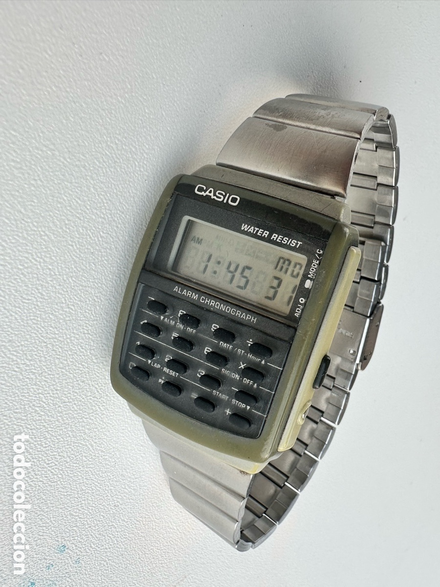 Rel&oacute;gios Casio: Antiguo Reloj CASIO CA-560 Calculadora Vintage