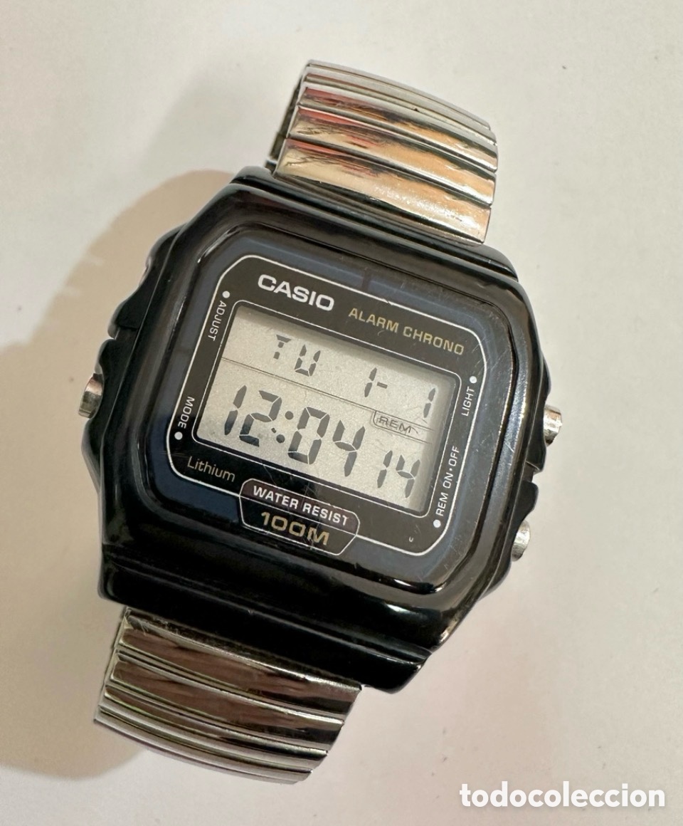 Rel&oacute;gios Casio: Antiguo reloj CASIO W-720T Alarm Chrono 100M Vintage