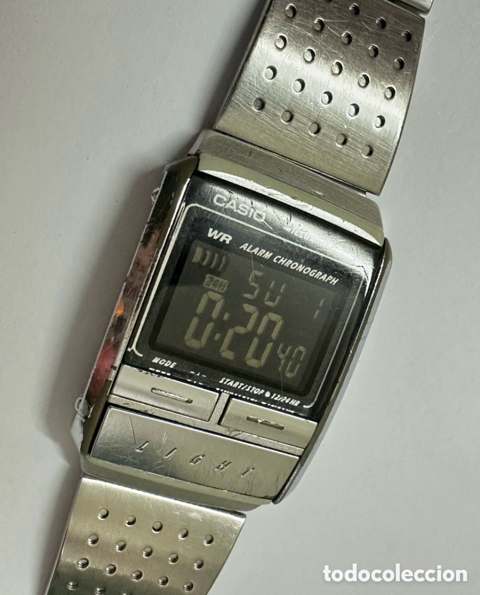 Rel&oacute;gios Casio: Antiguo Reloj CASIO A200 Alarm Chronograph Vintage