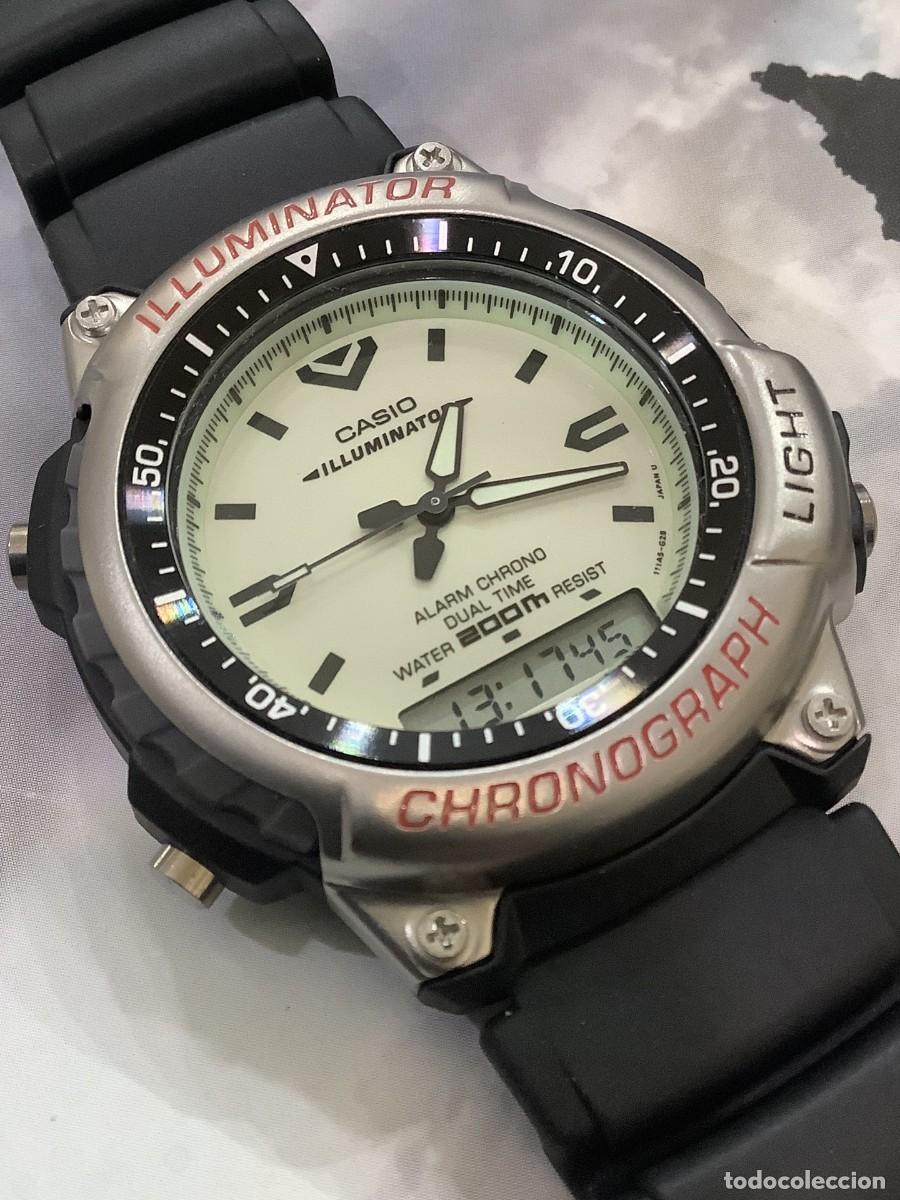 Relojes - Casio: RELOJ CASIO AD 300 &rdquo; DIVER JAPAN A&ntilde;os 90 &rdquo; RESTAURADO (VER FOTOS)