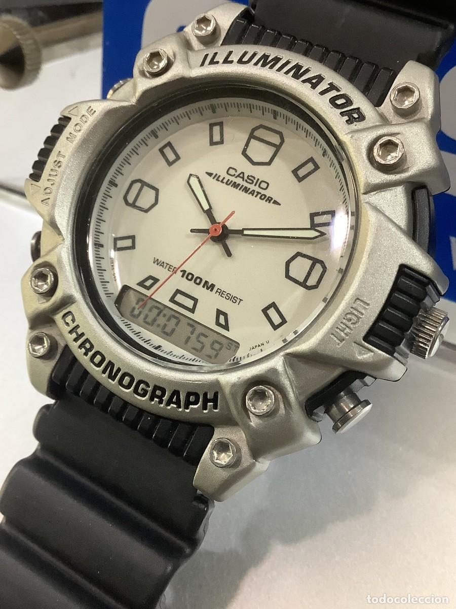 Relojes - Casio: RELOJ CASIO AW 506 &rdquo; Vintage KOREA A&ntilde;os 90 &rdquo; RESTAURADO (VER FOTOS)