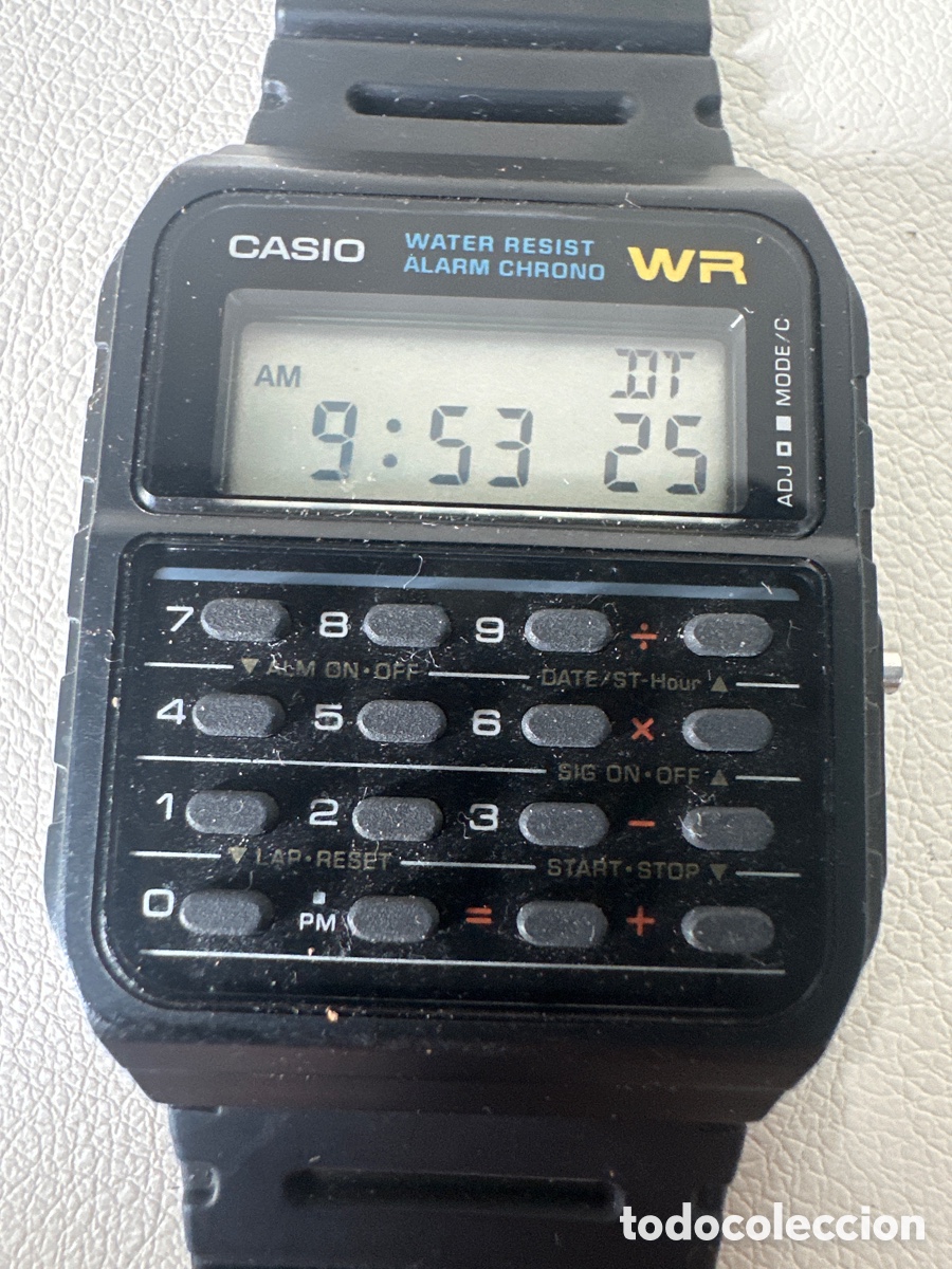 Rel&oacute;gios Casio: Reloj Casio CA-53w. Funcionando