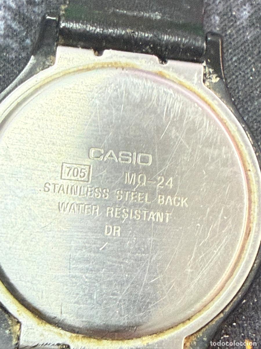 Relojes - Casio: ⌚ CASIO MQ-24 ORIGINAL &ndash; BATER&Iacute;A NUEVA | FUNCIONANDO PERFECTAMENTE - Foto 4