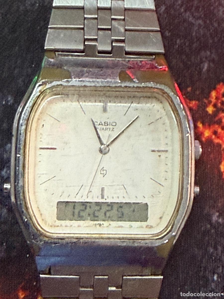 Rel&oacute;gios Casio: ⌚ CASIO AQ-340 VINTAGE ANA-DIGI &ndash; JAPAN | BATER&Iacute;A NUEVA | FUNCIONANDO PERFECTAMENTE