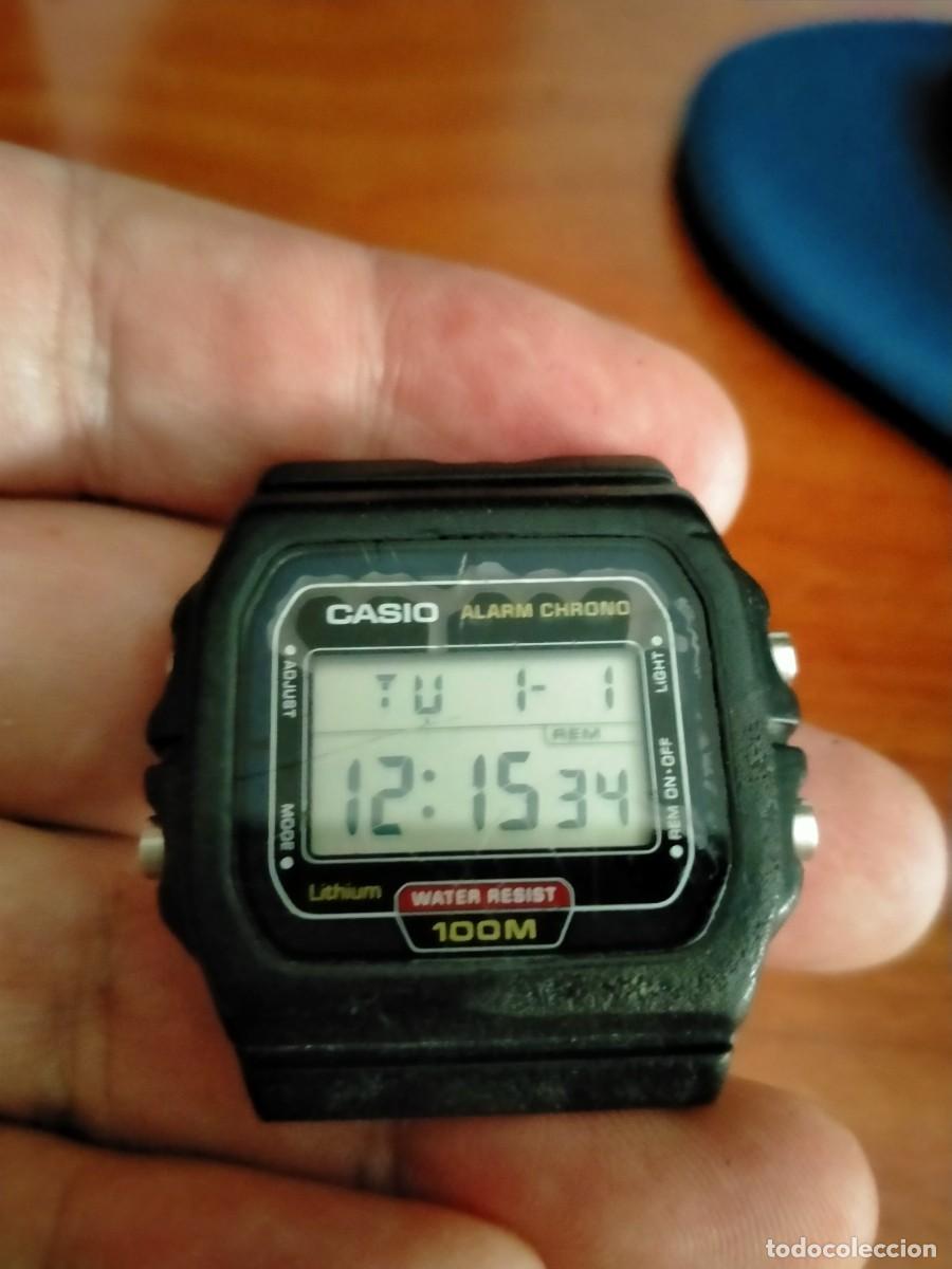 Relojes - Casio: CASIO W720 W-720 FUNCIONANDO EXCEPTO LUZ