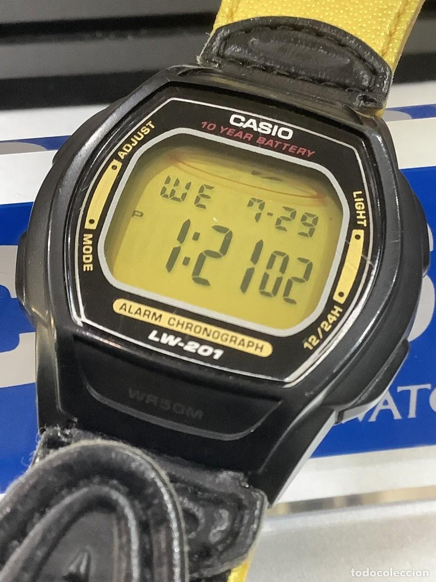 Relojes - Casio: RELOJ CASIO Se&ntilde;orita. LW 201 LEMON - VINTAGE (VER FOTOS)