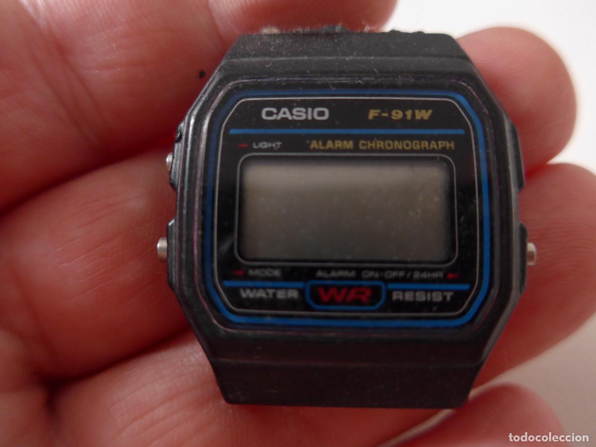 Relojes - Casio: RELOJ CASIO F-91W SIN CORREA