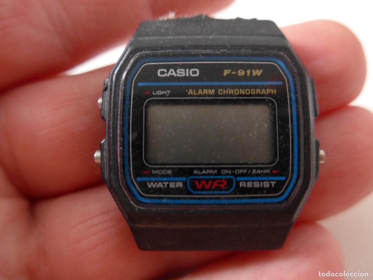 Relojes - Casio: RELOJ CASIO F-91W SIN CORREA - Foto 3