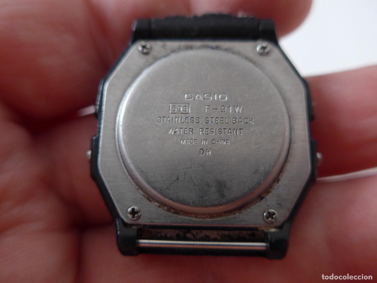 Relojes - Casio: RELOJ CASIO F-91W SIN CORREA - Foto 4