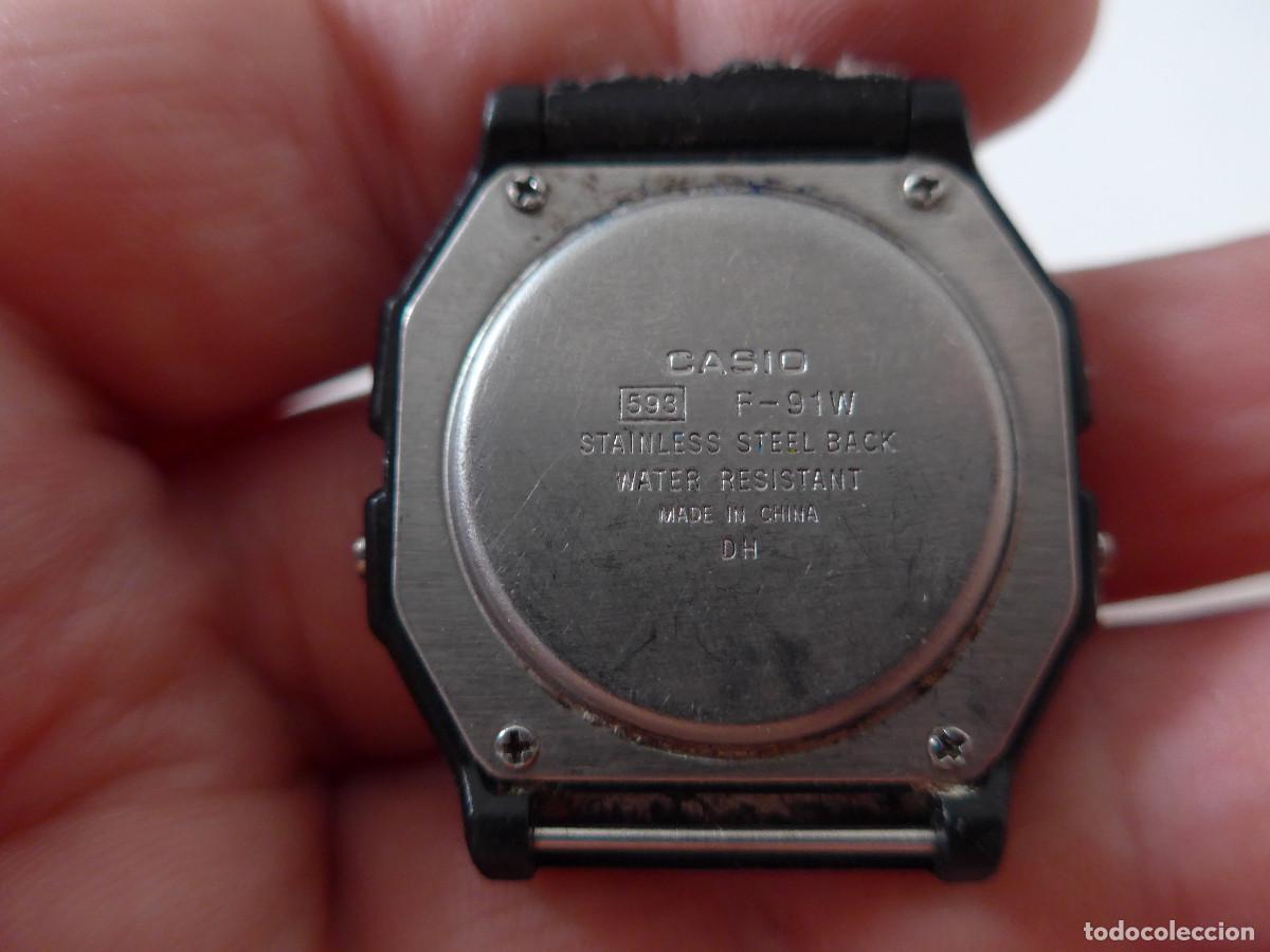 Relojes - Casio: RELOJ CASIO F-91W SIN CORREA - Foto 5