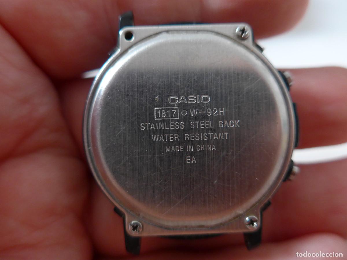 Relojes - Casio: RELOJ CASIO W-92H - 1817 - Foto 5