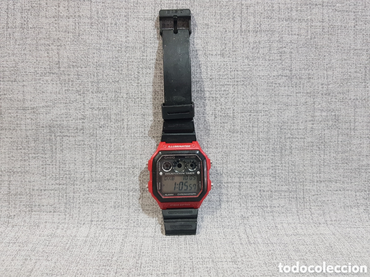 Relojes - Casio: CASIO 3426 AE-1300WH RELOJ PULSERA ESFERA DIGITAL (SOLO ESFERA. FALTA PARTE DE LA CORREA)