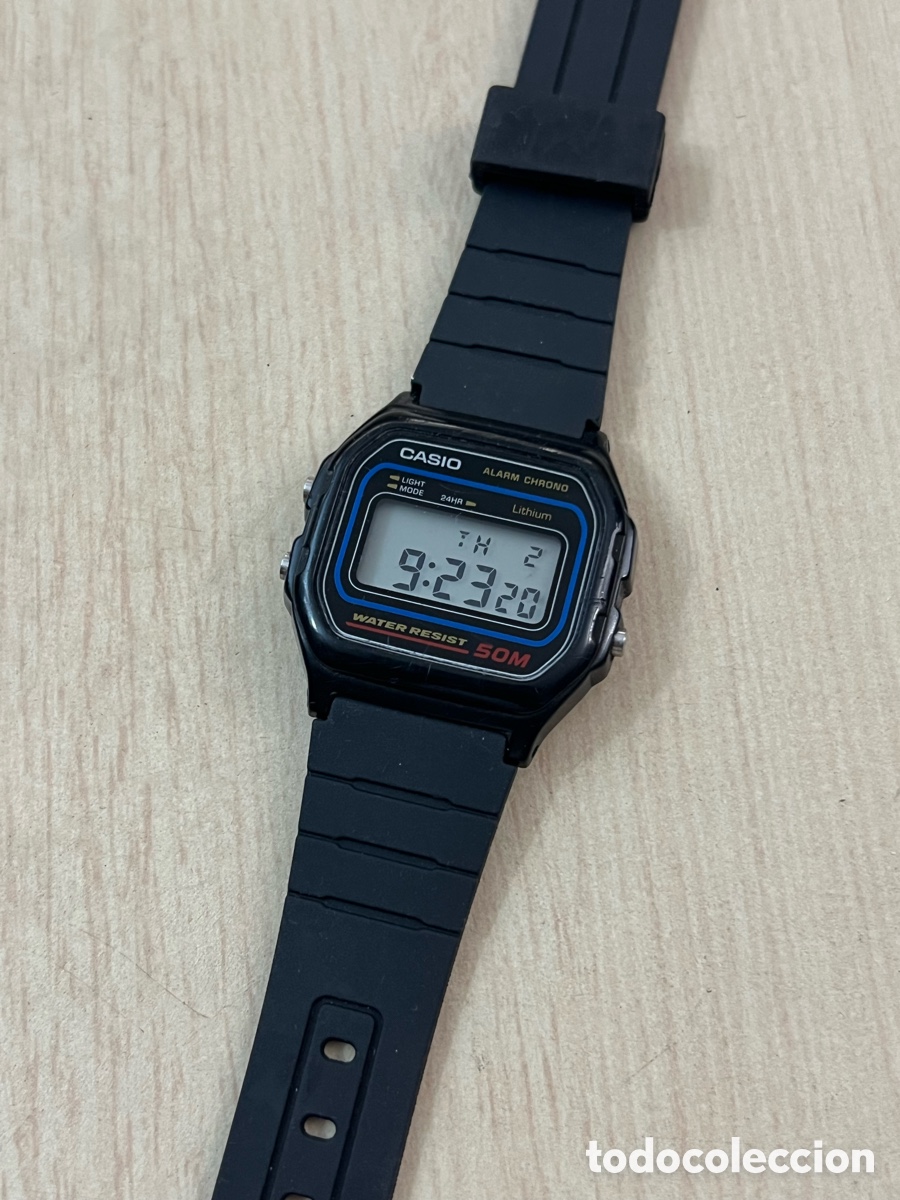 Relojes - Casio: ✅ Reloj Casio w-59 alarma cron&oacute;grafo Malaysia C