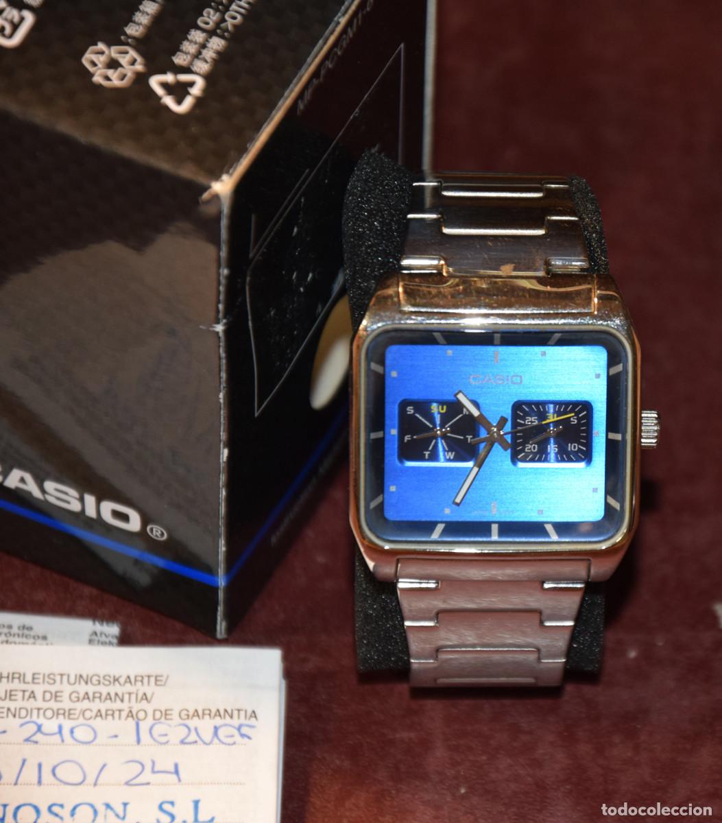 Relojes - Casio: RARO Y CODICIADO CASIO MTF-304D-2A EN PERFECTO ESTADO Y EN SU CAJA ORIGINAL