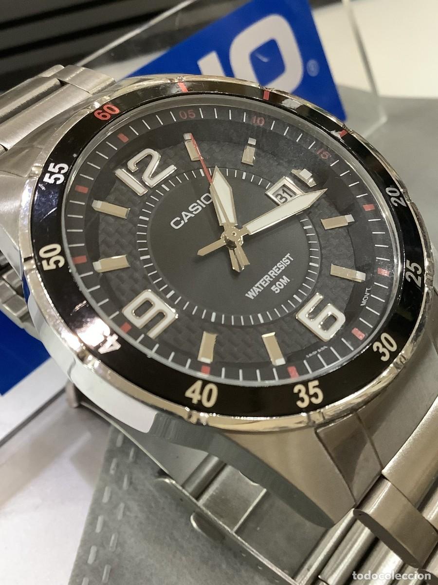 Relojes - Casio: RELOJ CASIO MTP 1291 Black &rdquo; Todo de Acero &rdquo; Caja de 46 mm. (VER FOTOS)