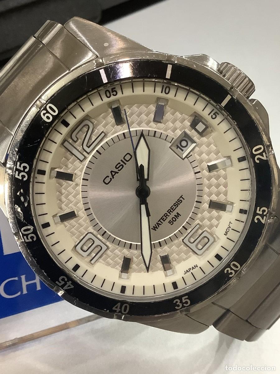 Relojes - Casio: RELOJ CASIO MTP 1291 White &rdquo; Todo de Acero &rdquo; Caja de 46 mm. (VER FOTOS)