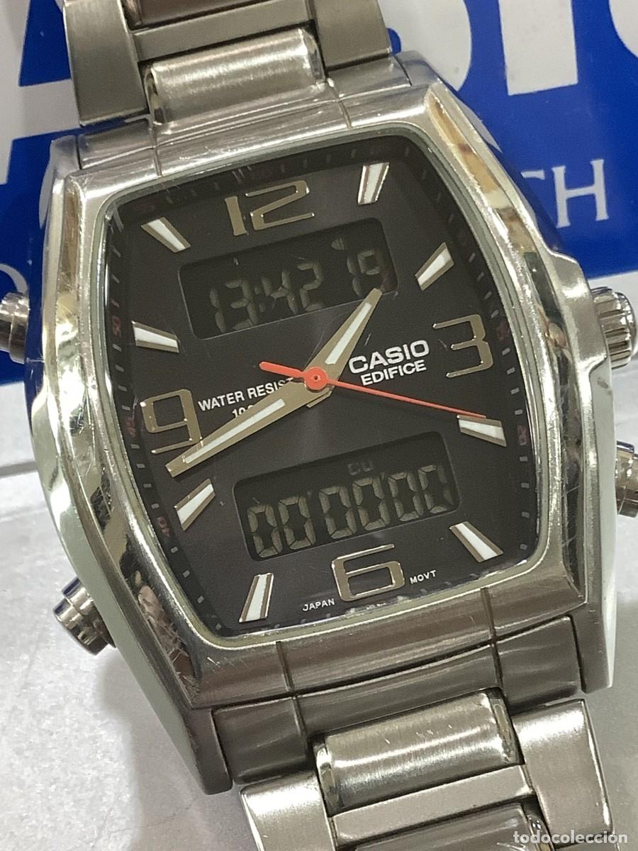 Relojes - Casio: RELOJ CASIO EFA 117 &rdquo; EDIFICE VINTAGE &rdquo; TODO en ACERO !!!! (VER FOTOS)