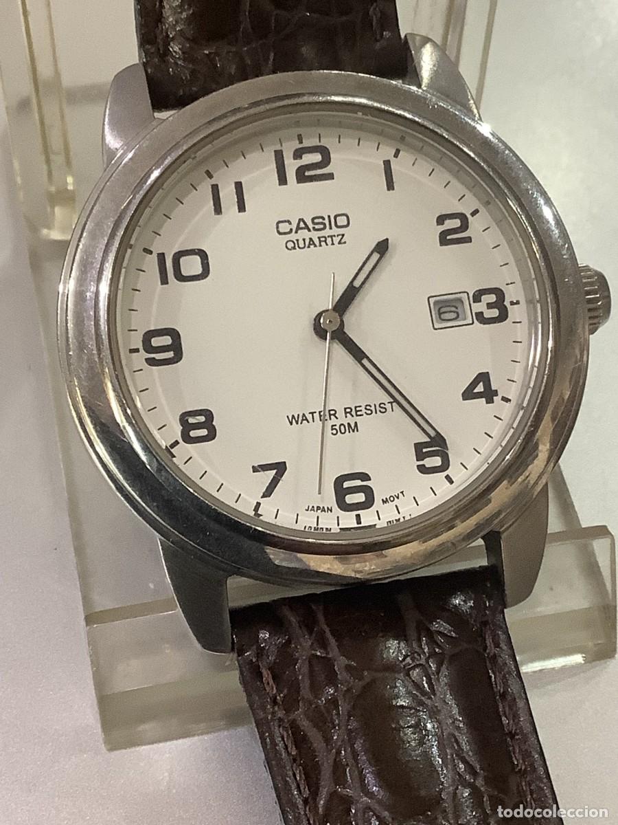 Uhren - Casio: RELOJ CASIO MTP 1221 - CLASSIC &rdquo;Acero / Correa Piel&rdquo; (VER FOTOS)