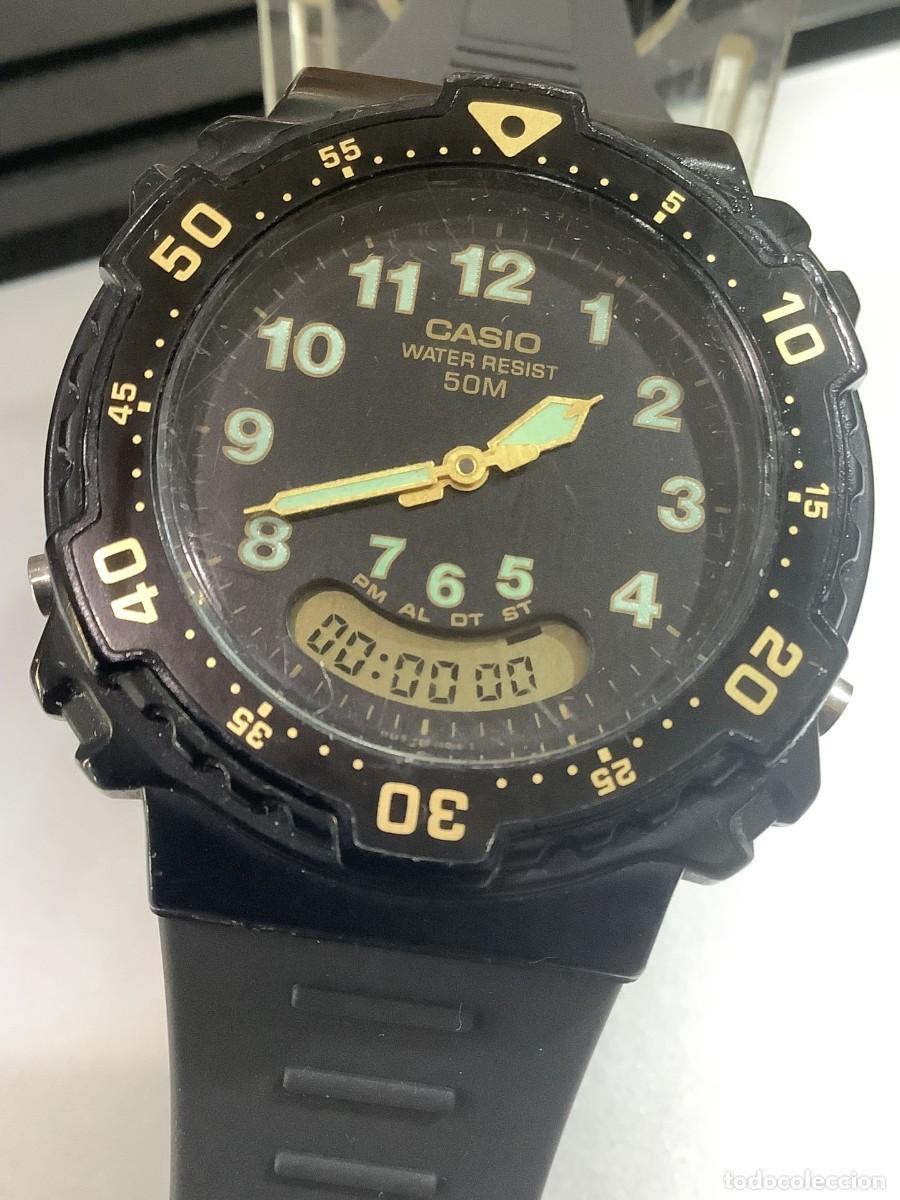 Relojes - Casio: RELOJ CASIO AW 305 BLACK - VINTAGE A&Ntilde;O 1993 - (VER FOTOS)