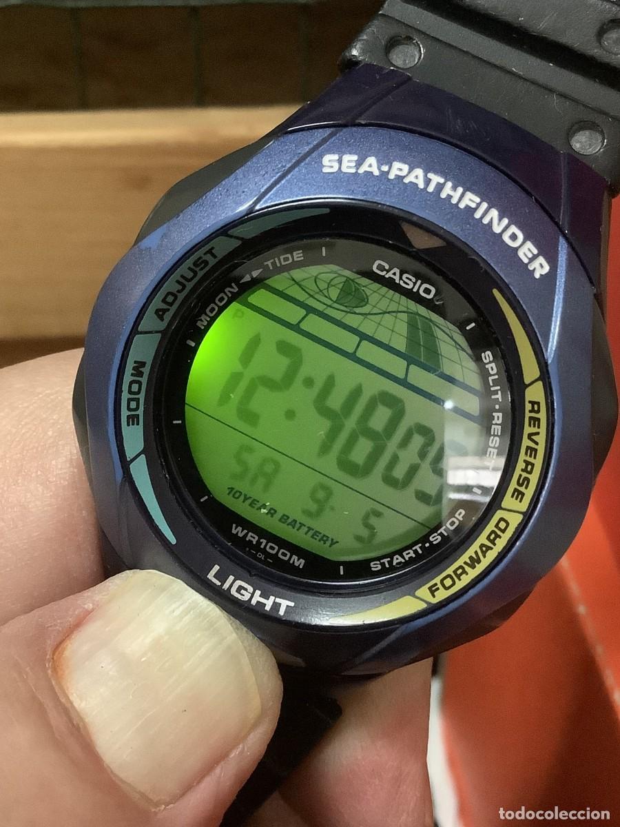 Uhren - Casio: RELOJ CASIO SPS 300 Blue &iexcl;&iexcl;SEA PATHFINDER!! MAREAS (VER FOTOS)