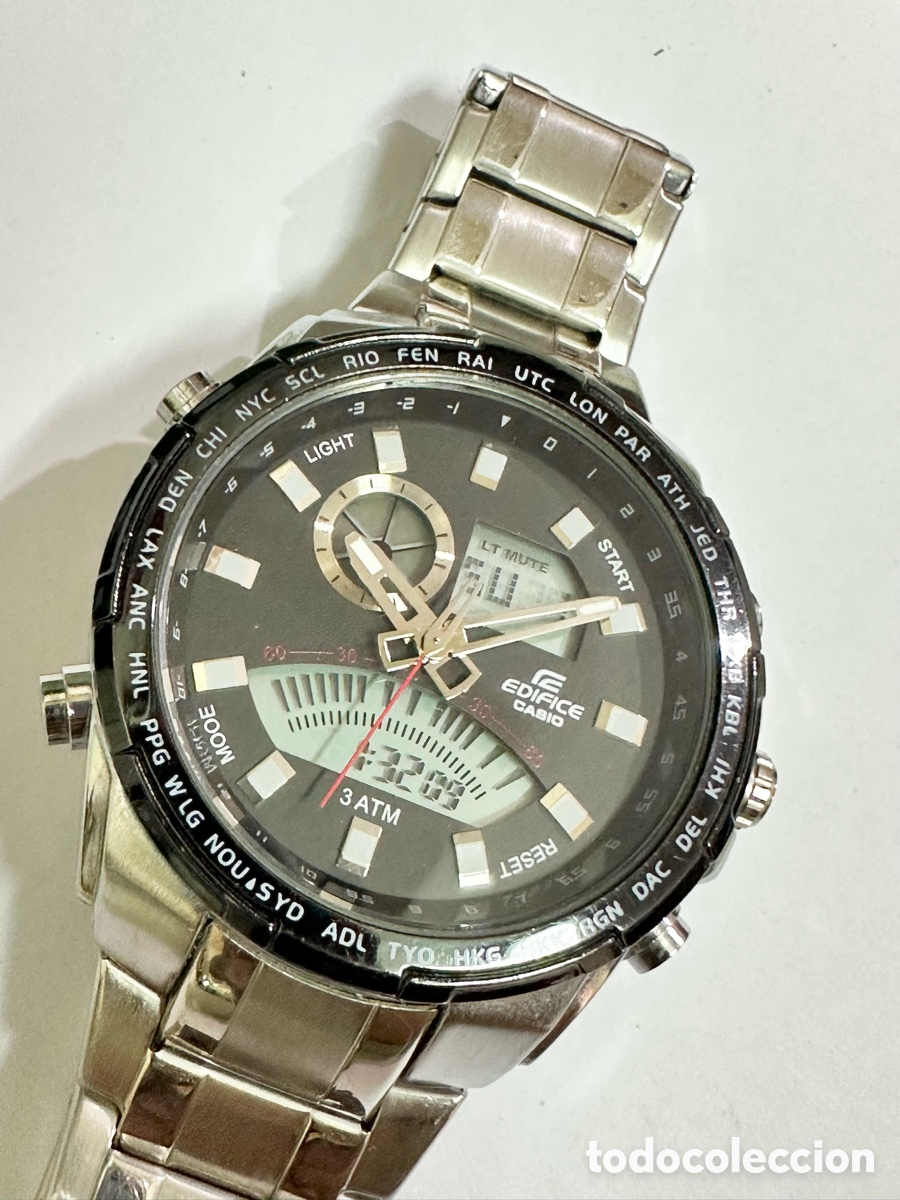Relojes - Casio: Reloj CASIO IDIFICE TAMA&Ntilde;O GRANDE - Foto 2