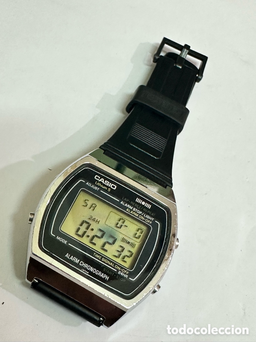 Rel&oacute;gios Casio: Reloj Vintage CASIO S001 ALARM CHRONOGRAPH Jap&oacute;n