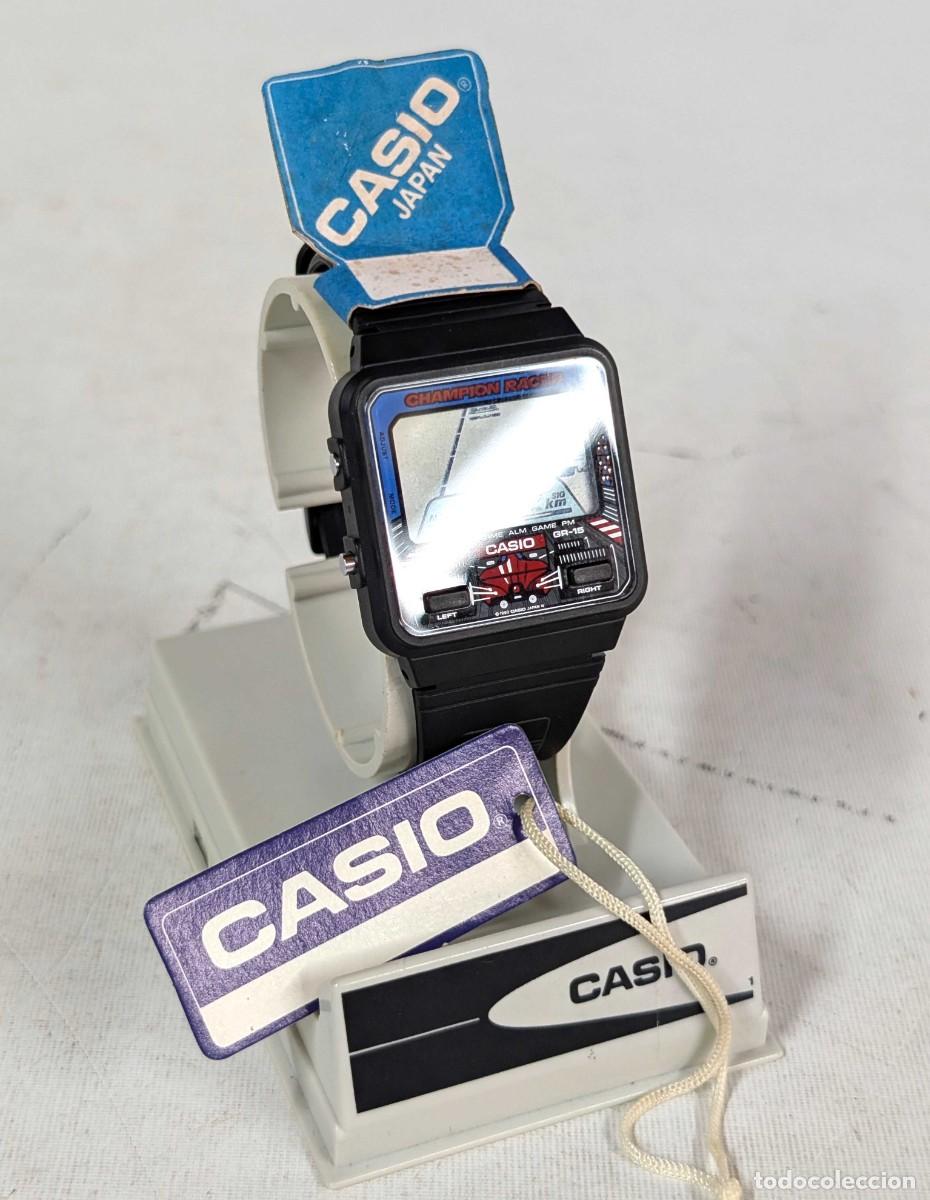 Relojes - Casio: Casio GR-15 Car Race Game Watch Module 921 Vintage