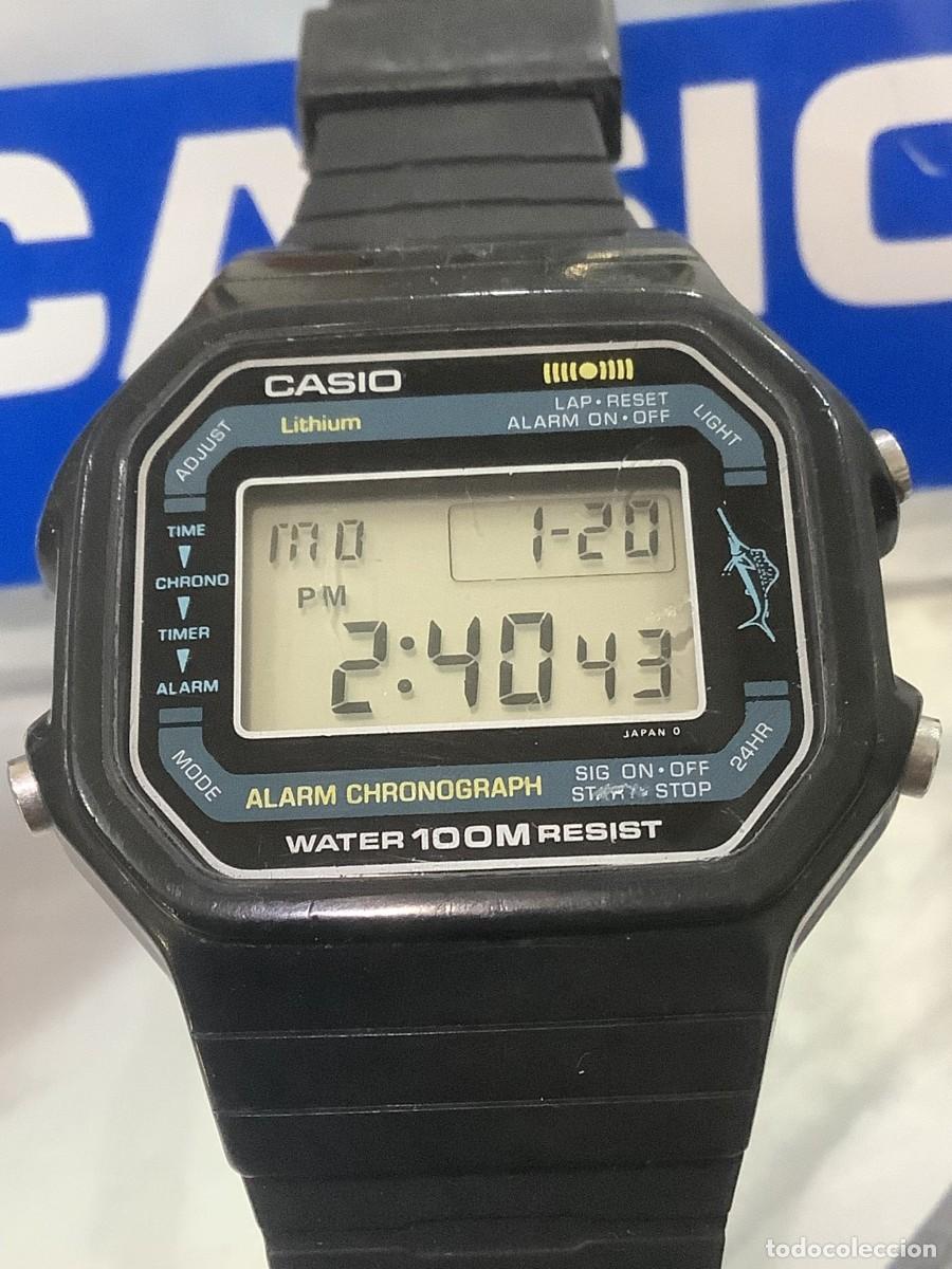 Relojes - Casio: RELOJ CASIO W 400 &rdquo; MARLIN &rdquo; JAPAN A&ntilde;os 80 &iexcl;&iexcl; COLECCIONISTAS !! (VER FOTOS)
