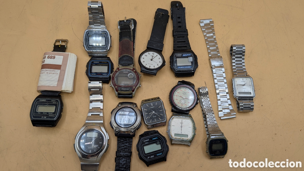Relojes - Casio: LOTE RELOJES CASIO COLECCI&Oacute;N