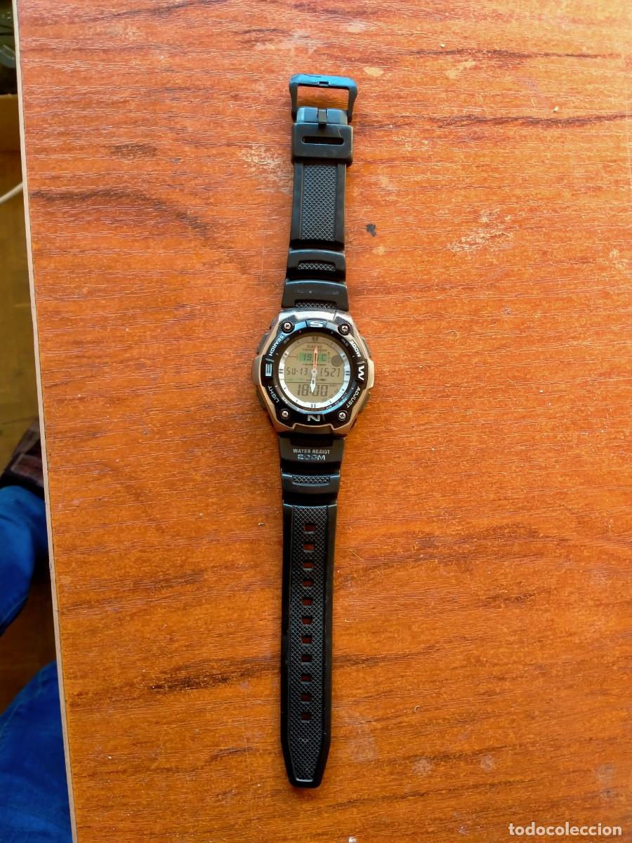 Relojes - Casio: CASIO AQW101 AQW-101 FUNCIONANDO PESCA FASE LUNAR TEMPERATURA ETC