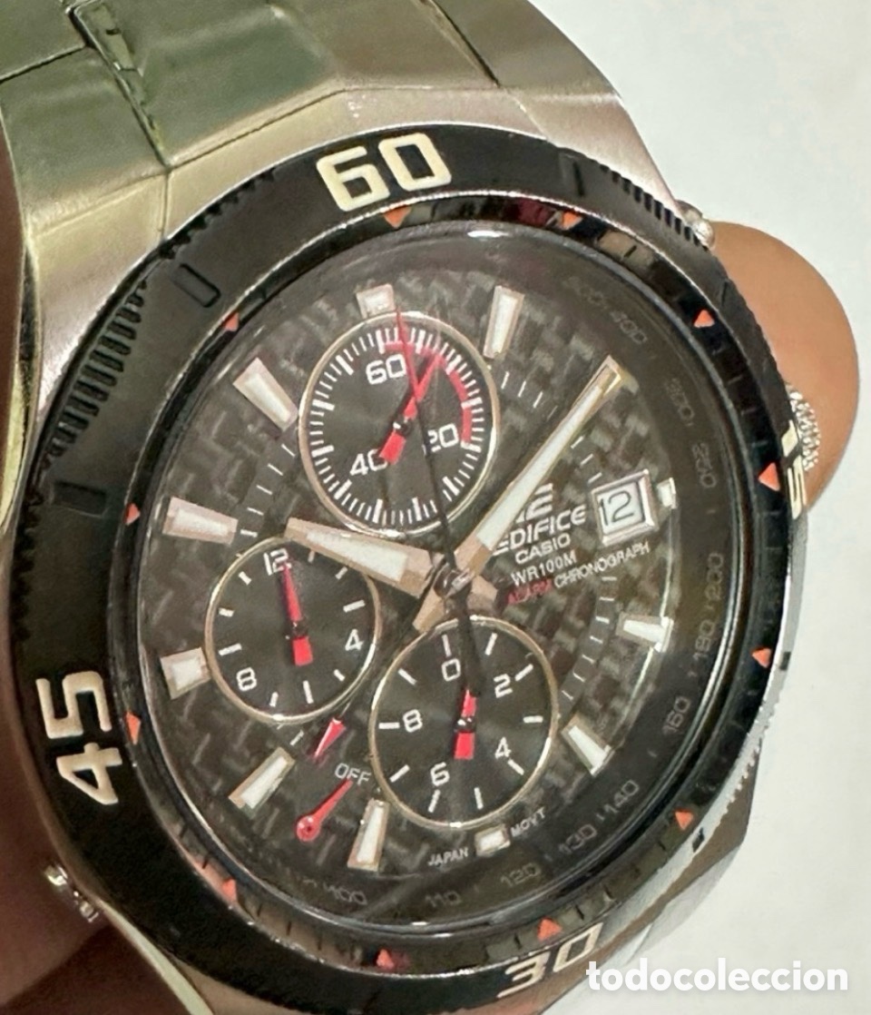 Relojes - Casio: Reloj CASIO EF-514SP-1 MEN Edifice Chronograph Multifunction Dial - Foto 3