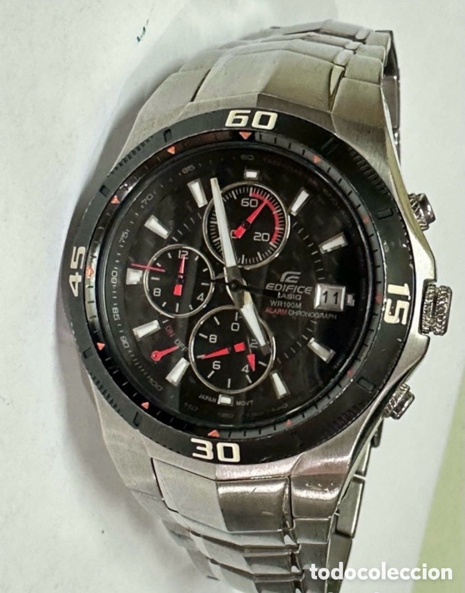 Relojes - Casio: Reloj CASIO EF-514SP-1 MEN Edifice Chronograph Multifunction Dial - Foto 8