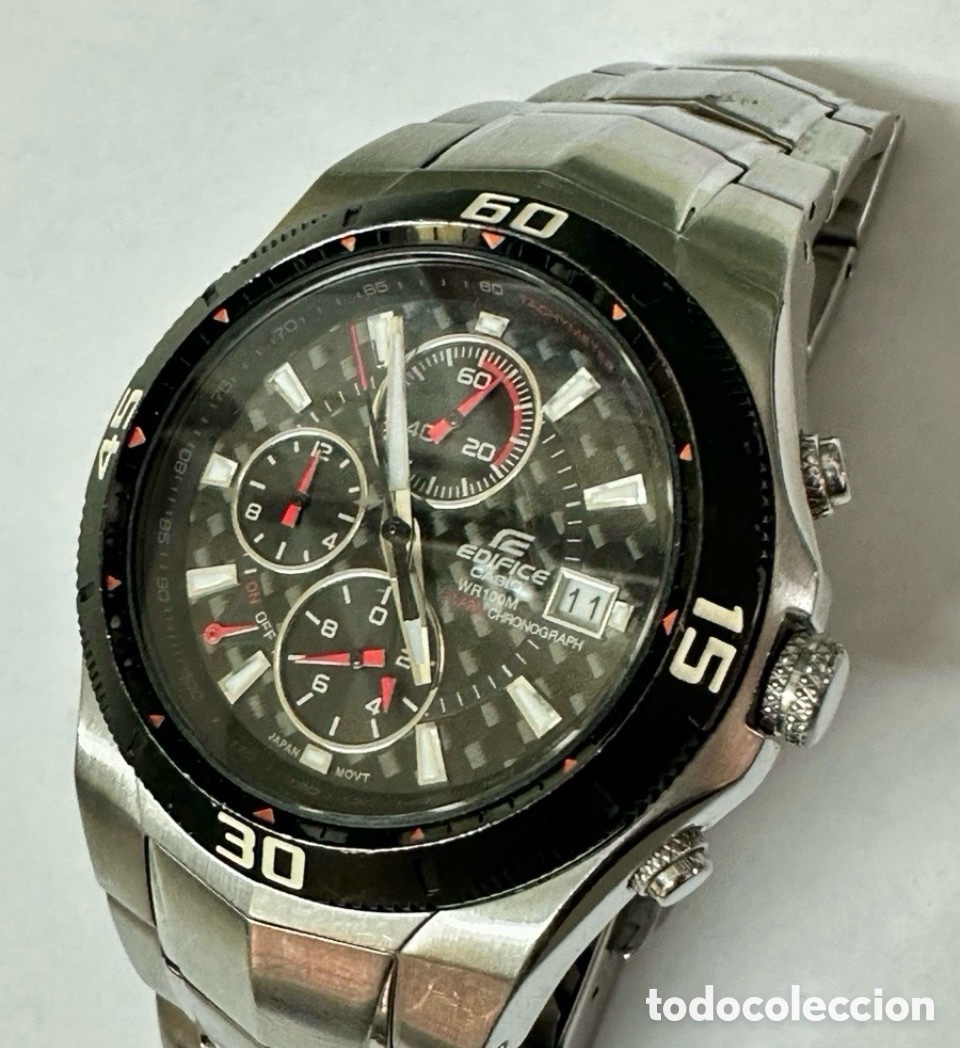 Relojes - Casio: Reloj CASIO EF-514SP-1 MEN Edifice Chronograph Multifunction Dial - Foto 9