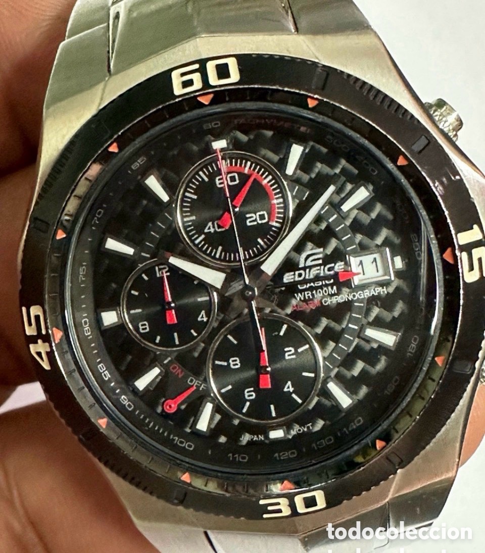 Relojes - Casio: Reloj CASIO EF-514SP-1 MEN Edifice Chronograph Multifunction Dial - Foto 10