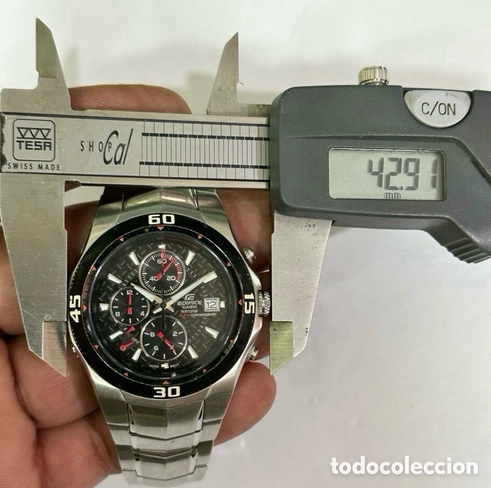 Relojes - Casio: Reloj CASIO EF-514SP-1 MEN Edifice Chronograph Multifunction Dial - Foto 12