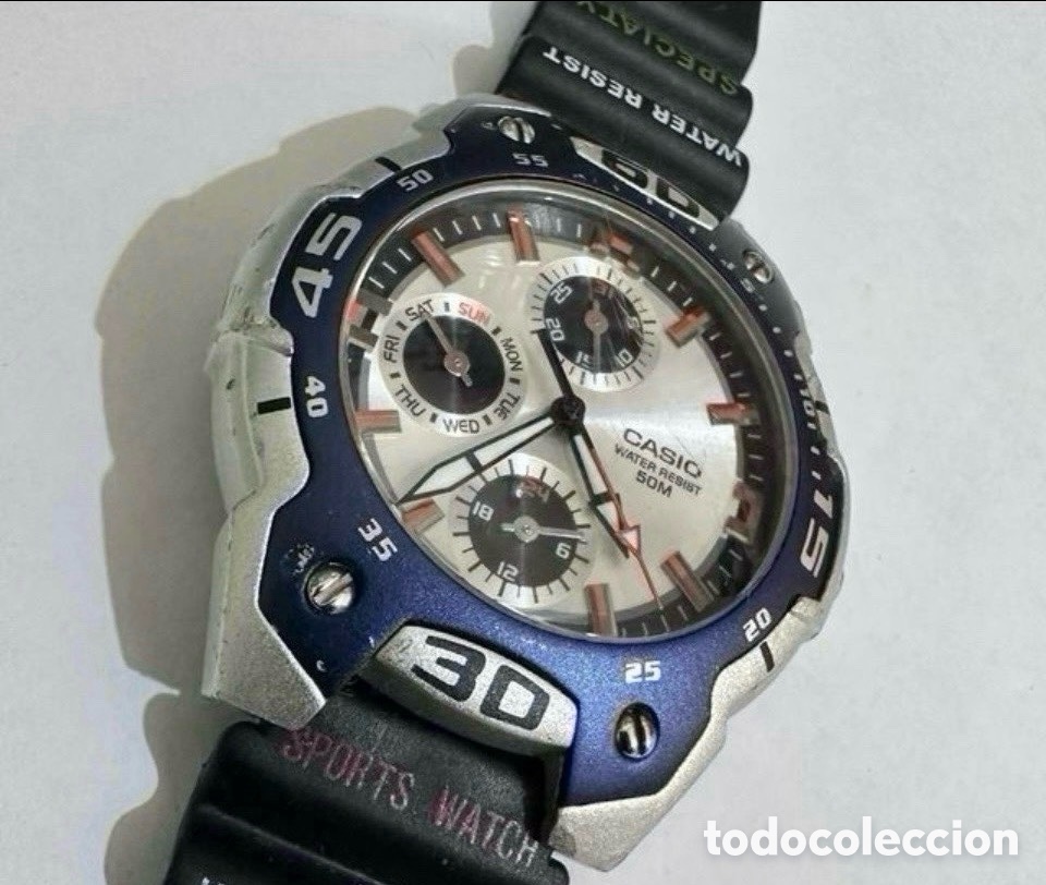 Relojes - Casio: Reloj Casio Water Resist 50M Vintage - Foto 2