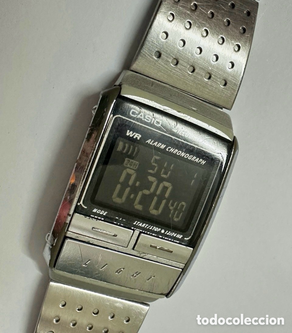 Rel&oacute;gios Casio: Antiguo Reloj CASIO A200 Alarm Chronograph Vintage
