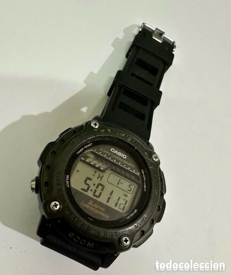 Relojes - Casio: Reloj CASIO DW-285 Electro LUMINESCENCE Alarm Chrono Japon Vintage
