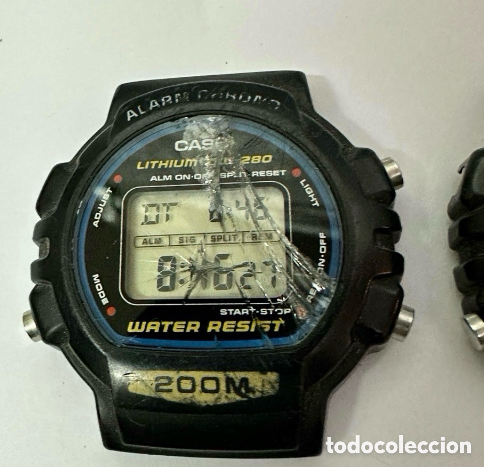 Relojes - Casio: Lote De Dos CASIO DW-280 WATER RESIST 200M - Foto 4