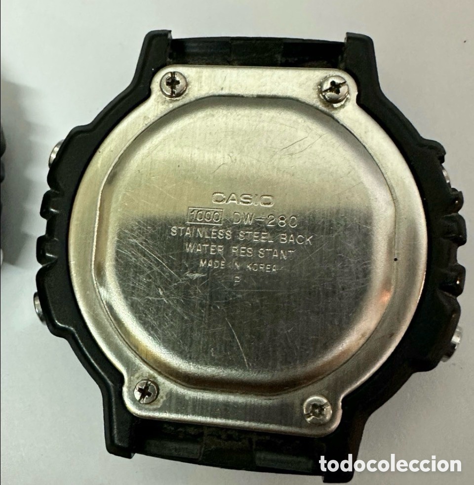 Relojes - Casio: Lote De Dos CASIO DW-280 WATER RESIST 200M - Foto 7