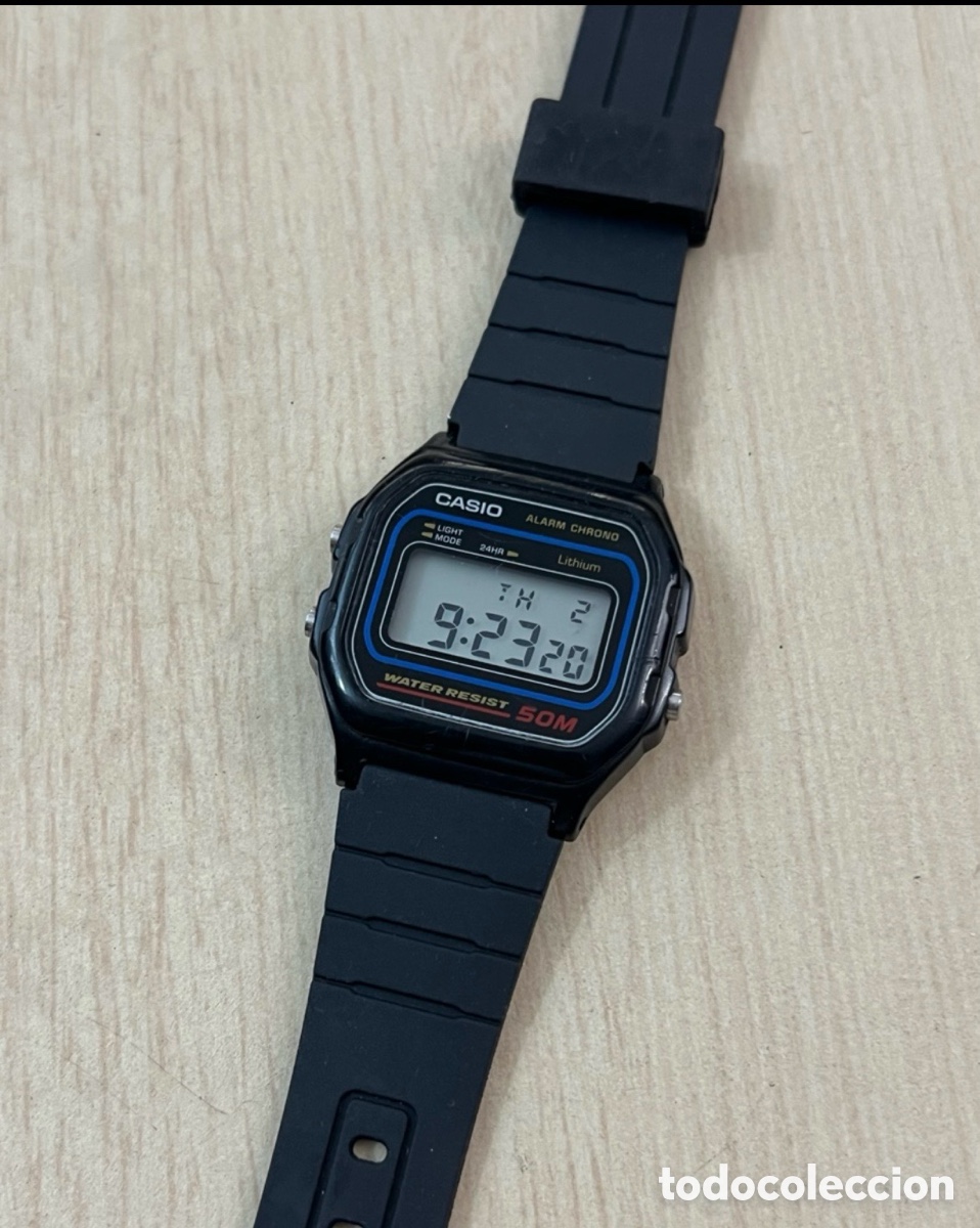 Relojes - Casio: ✅ Reloj Casio w-59 alarma cron&oacute;grafo Malaysia C