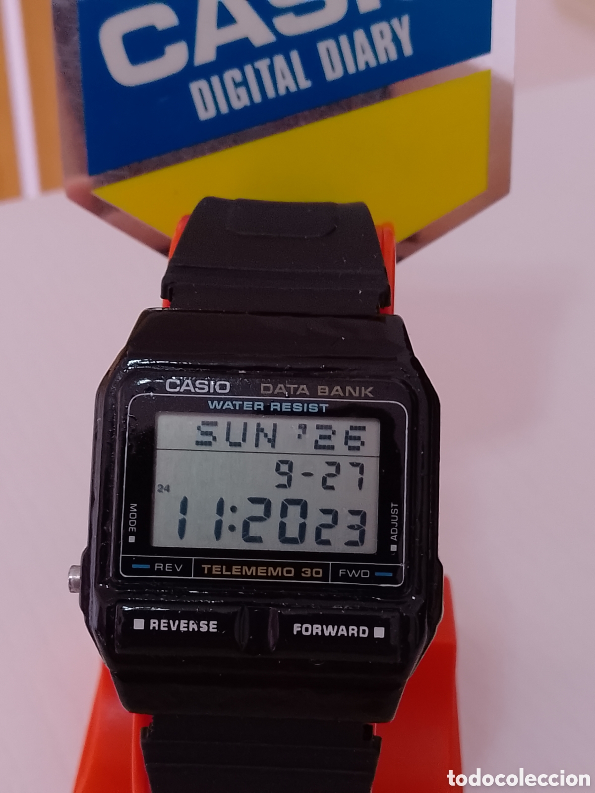 Relojes - Casio: Reloj Casio Data bank DB31 de 1989 - Foto 2