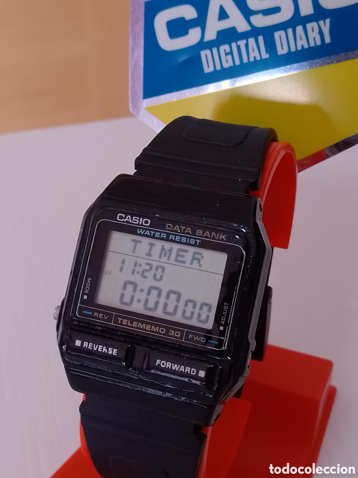 Relojes - Casio: Reloj Casio Data bank DB31 de 1989 - Foto 3