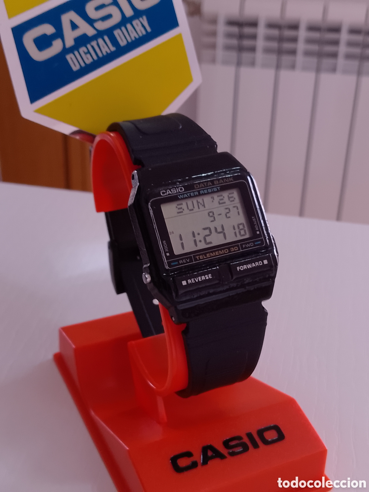 Relojes - Casio: Reloj Casio Data bank DB31 de 1989 - Foto 5