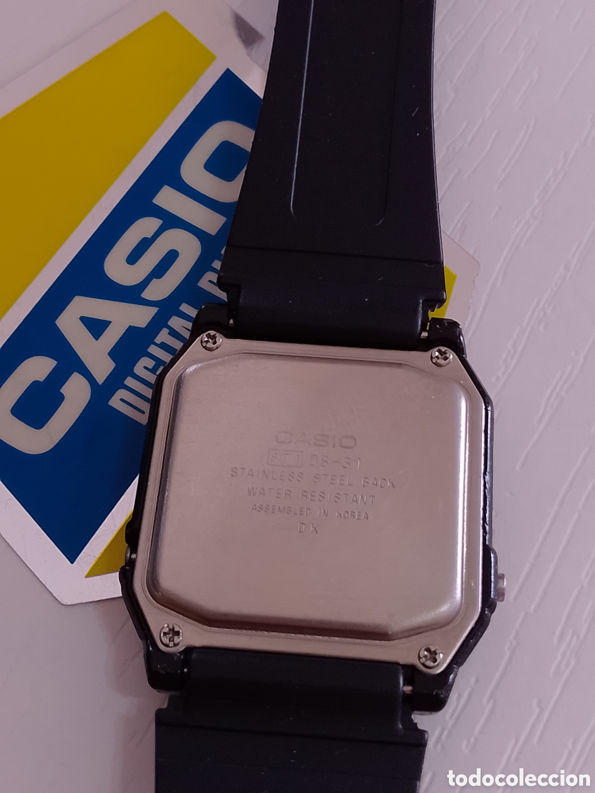 Relojes - Casio: Reloj Casio Data bank DB31 de 1989 - Foto 6