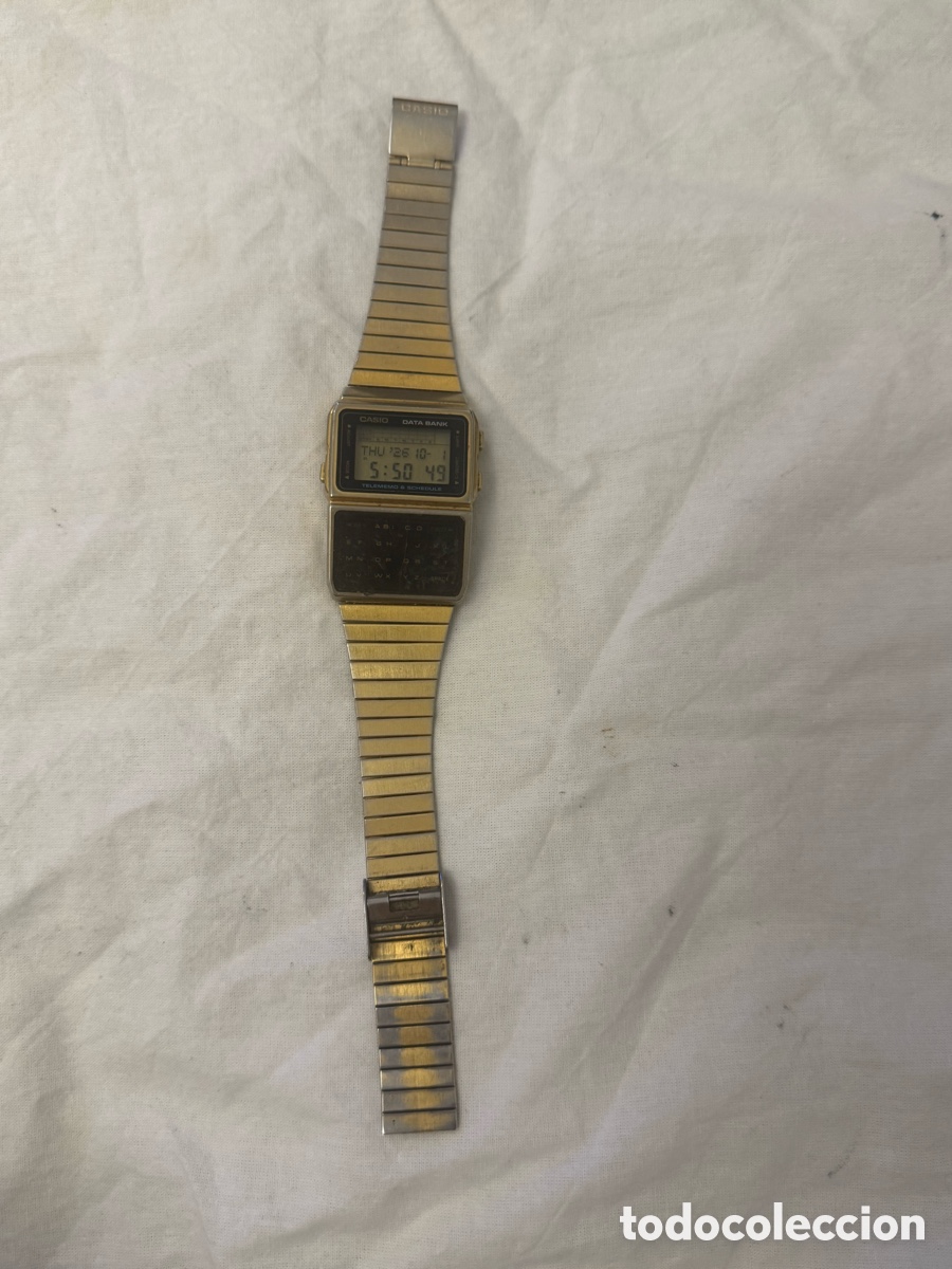 Relojes - Casio: Reloj Casio Data Bank DBC-610 m&oacute;dulo 676 &ndash; Telememo &ndash; vintage a&ntilde;os 80 &ndash; funcionando - Foto 10