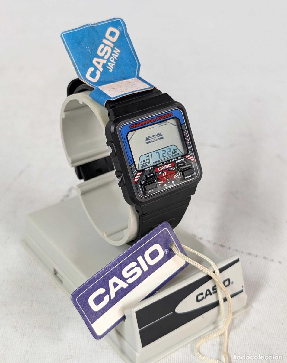 Relojes - Casio: Casio GR-15 Car Race Game Watch Module 921 Vintage