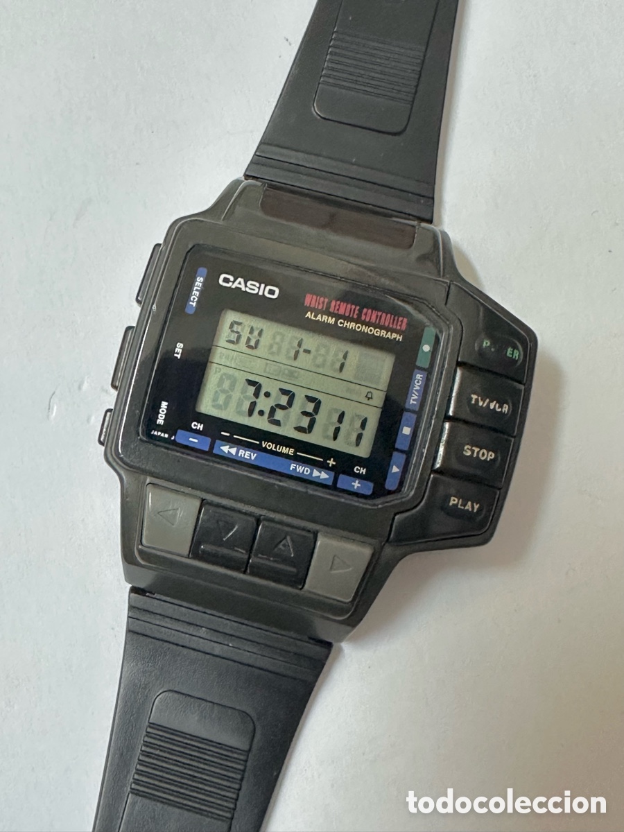 Relojes - Casio: Reloj Casio CMD-10 Alarm Cronograph con funciones de control remoto para TV/VCR