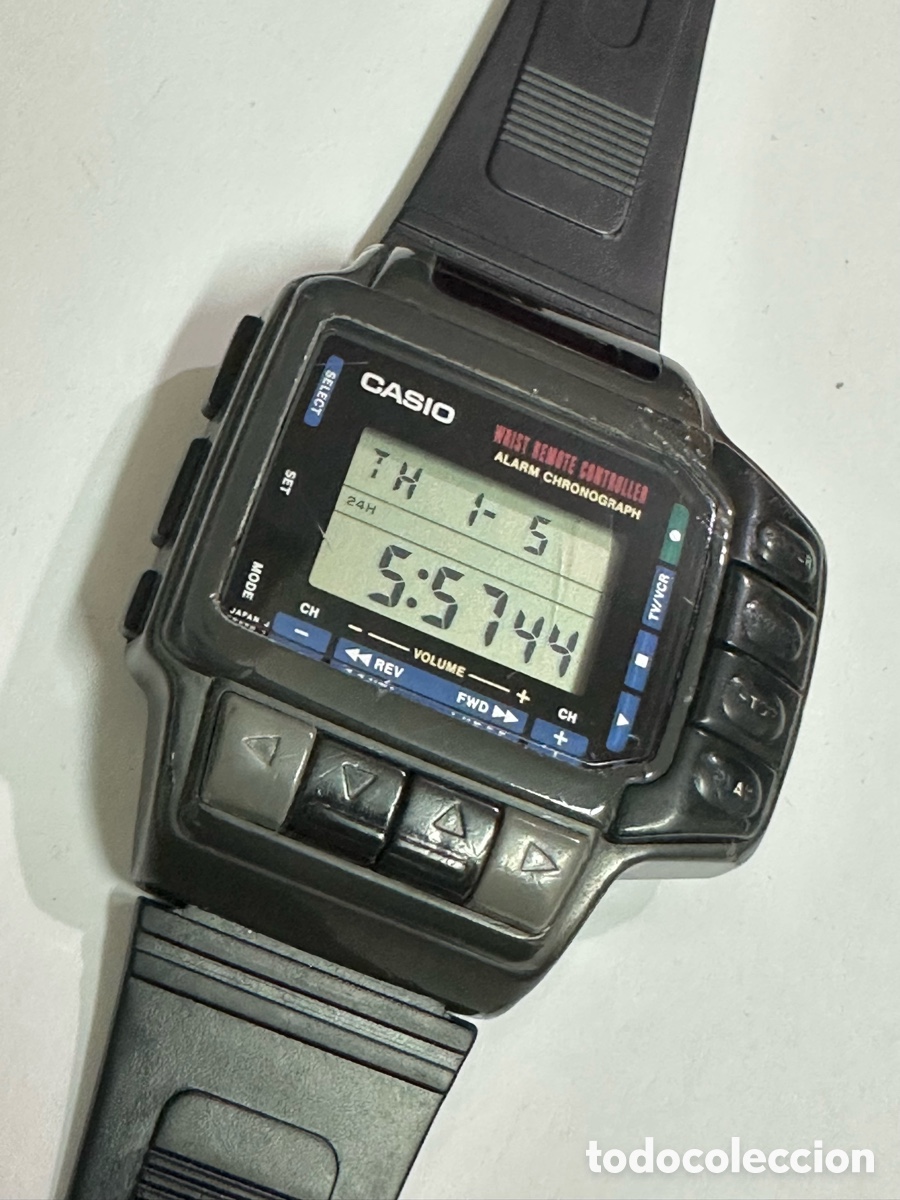Relojes - Casio: Reloj Casio CMD-10 Alarm Cronograph con funciones de control remoto para TV/VCR