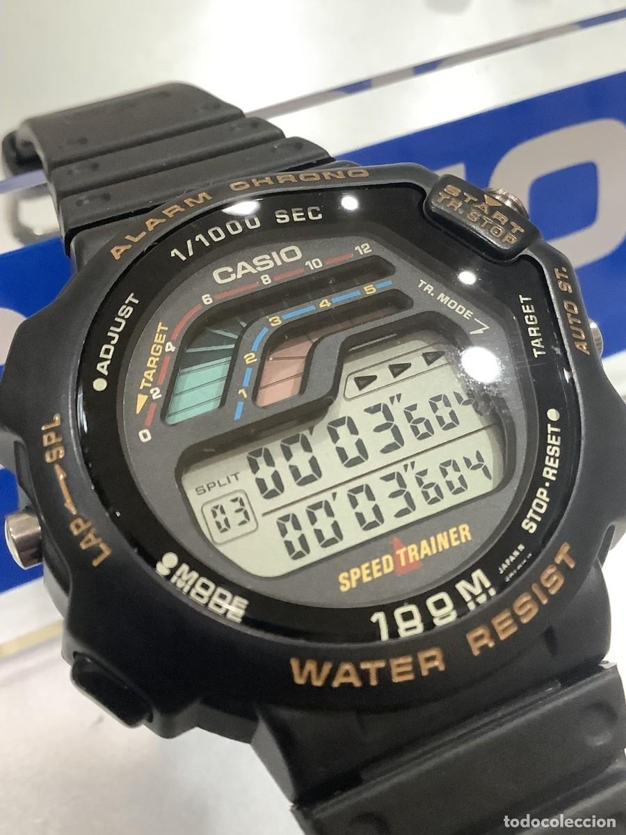 Relojes - Casio: RELOJ CASIO STR 1000 &rdquo; SPEED TRAINER &rdquo; JAPAN A&ntilde;o 1991 &iexcl;&iexcl;REACONDICIONADO!! (VER FOTOS)